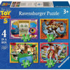 Ravensburger puzzle histoire de jouets 5 - 12 16 20 24 pièces.