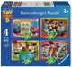 Ravensburger puzzle histoire de jouets 5 - 12 16 20 24 pièces.