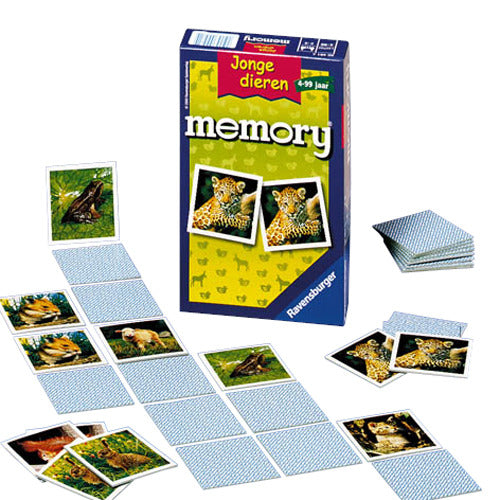 Ravensburger Game Memory Young Animaux Pocket