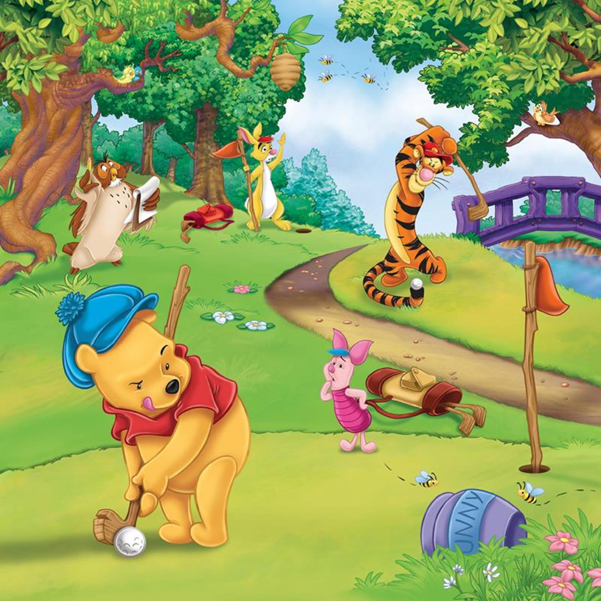 Ravensburger - Winnie de Pooh Sportdag 3x49st.