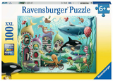 Ravensburger Puzzle Jigsaw XXL Magic Underwater World, 100e. - afbeelding 1