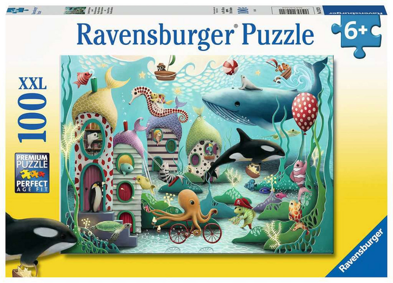 Ravensburger Puzzle Jigsaw XXL Magic Underwater World, 100e.