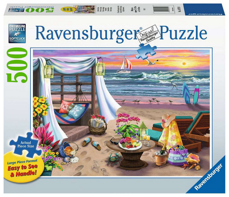 Ravensburger Jigsaw Puzzle Beach Evening, 500st.