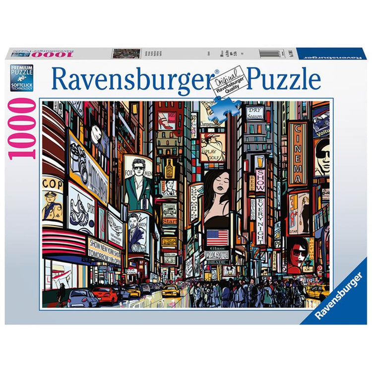 Ravensburger puzzle coloré new york
