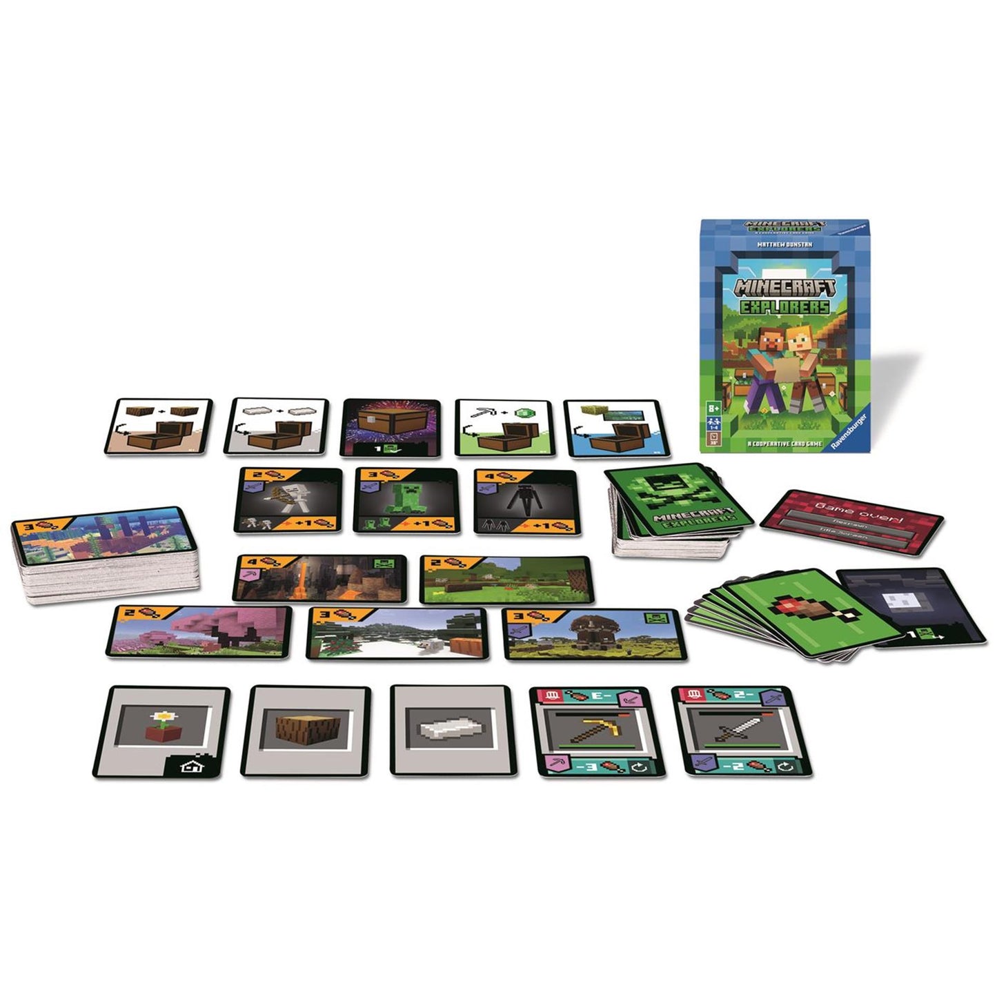 Jeu de cartes Ravensburger Minecraft Explorers