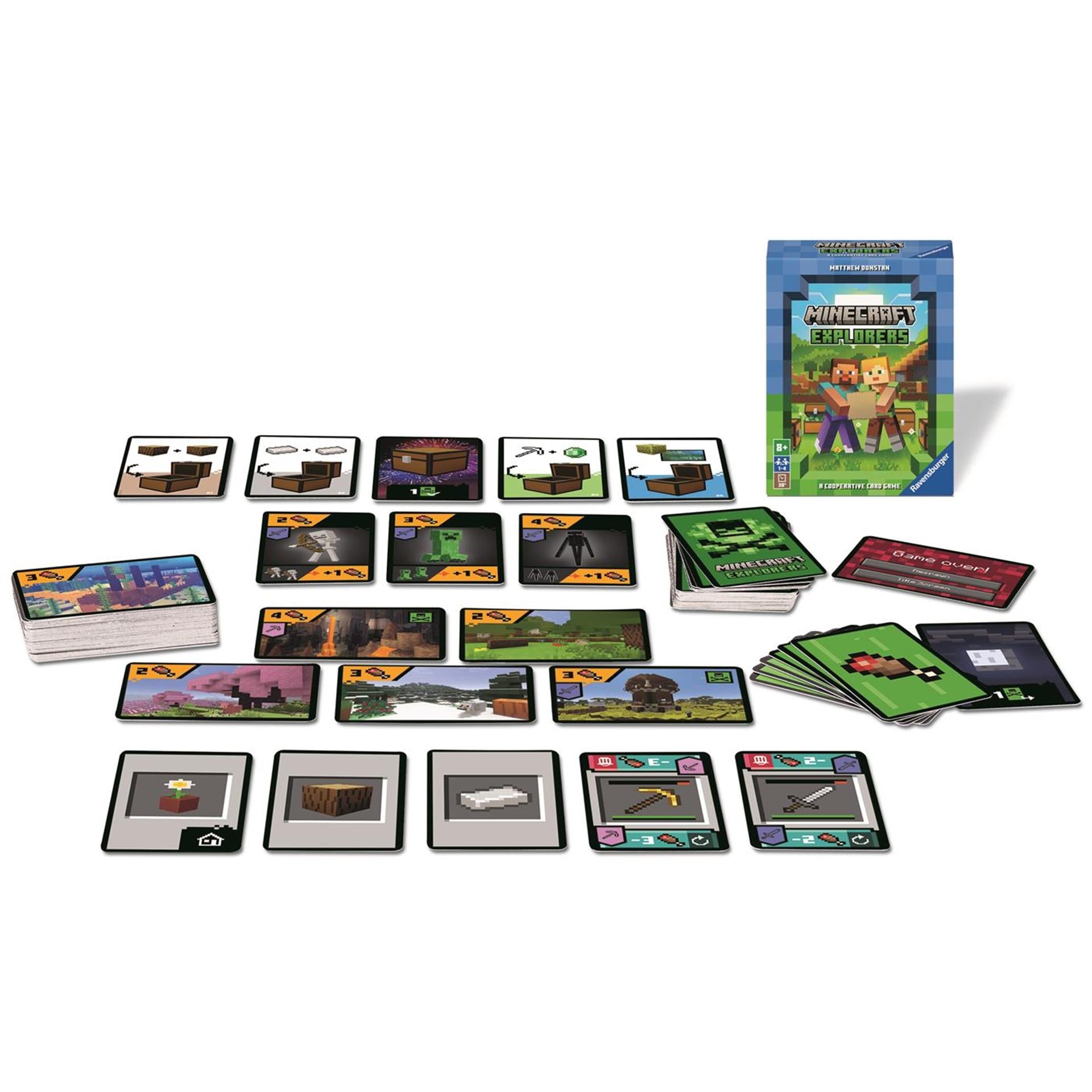 Jeu de cartes Ravensburger Minecraft Explorers
