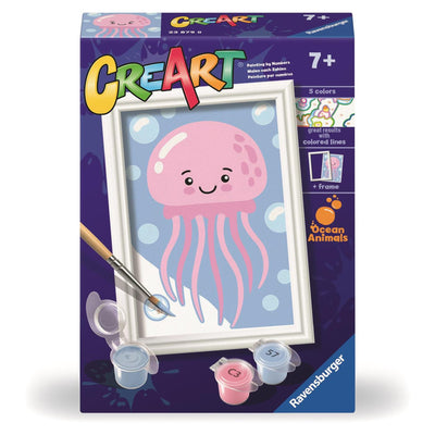 Ravensburger Creart peinture sur le numéro de grenouille tendance