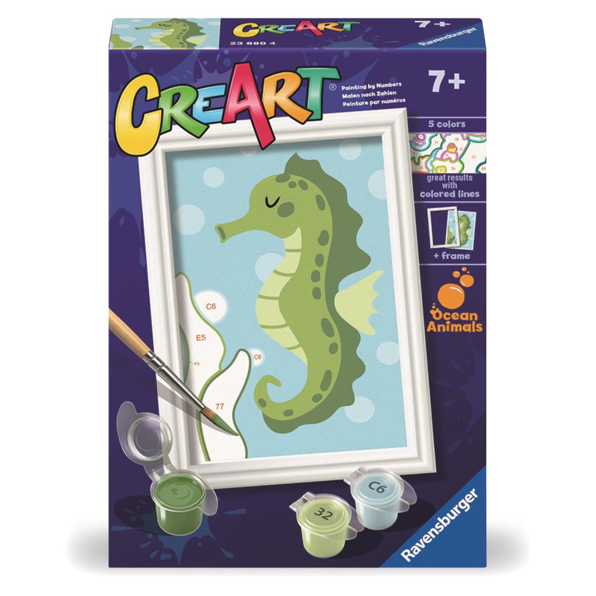 Ravensburger Creart peinture sur la chanson à la tendance de Seahorse