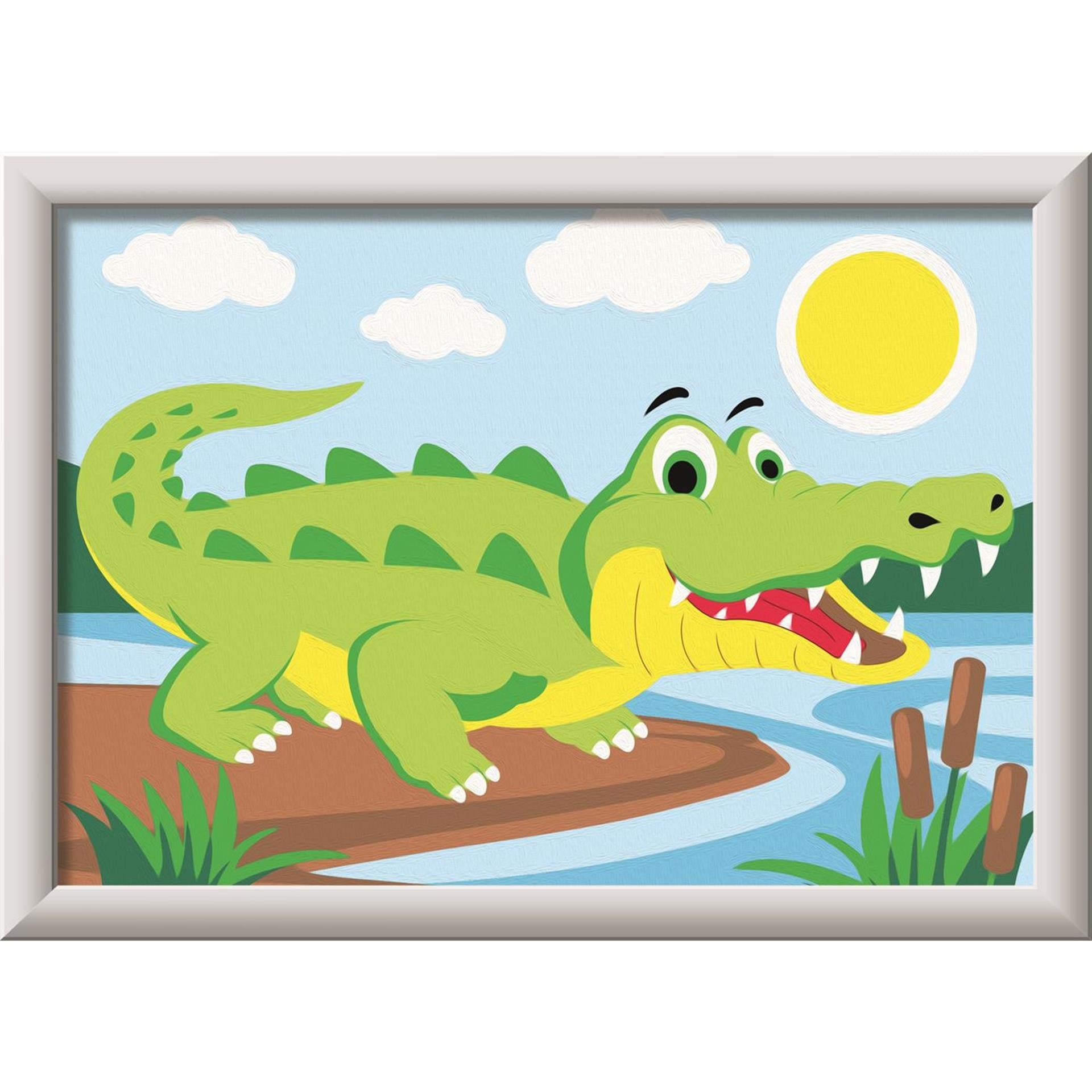 Ravensburger Creart peinture sur numéro Crocodile