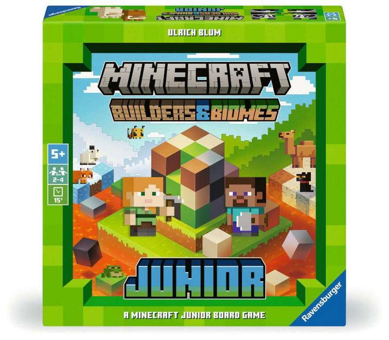 Ravensburger Minecraft Builder et Bimoes Kinderpelen Junior