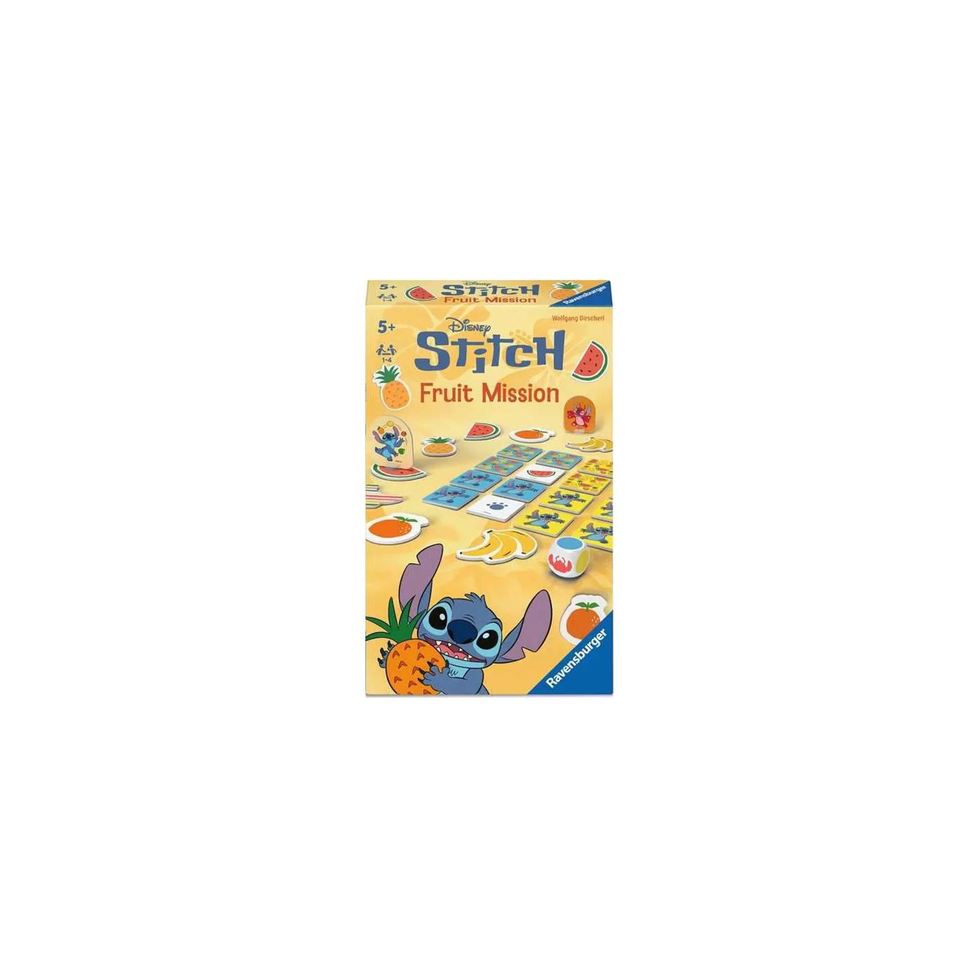 Ravensburger Jeu Stitch Fruit Mission Poche | 2 pièces
