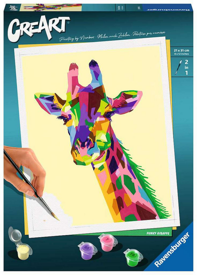Ravensburger Creart Painting by Number Giraffe