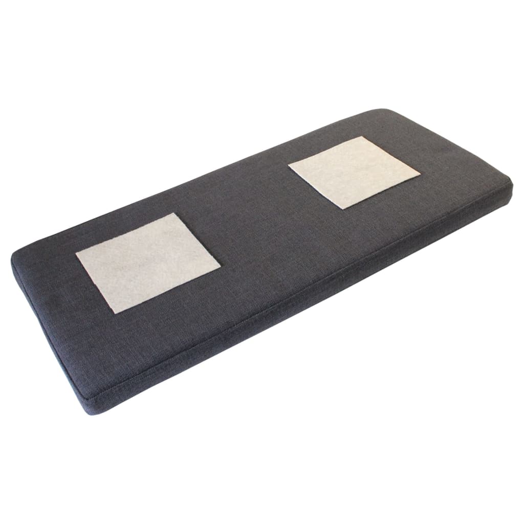Germania Germania Bank Cushion 35x58x6 cm anthracite -colored