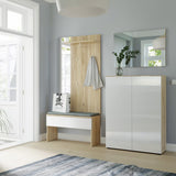 Germania Germania Schoenenbank GW-Avino 38X92X51 CM NAVARRA COLORED ET BLANC - afbeelding 1