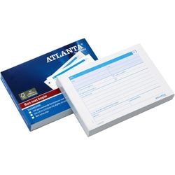 Livret de reçus a5436-030 10,5x14,8cm numéroté 2 volets 50 feuilles