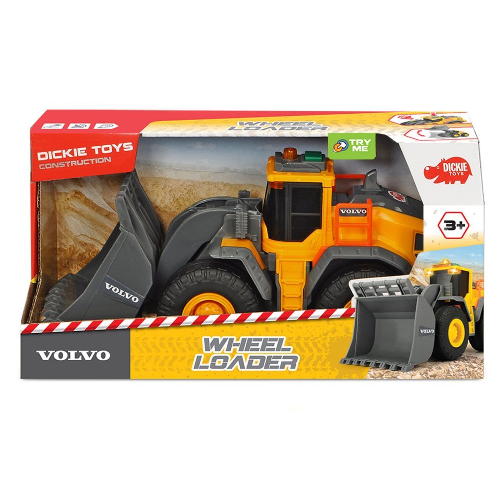 Dickie Volvo pelle avec lumière et son - 23 cm