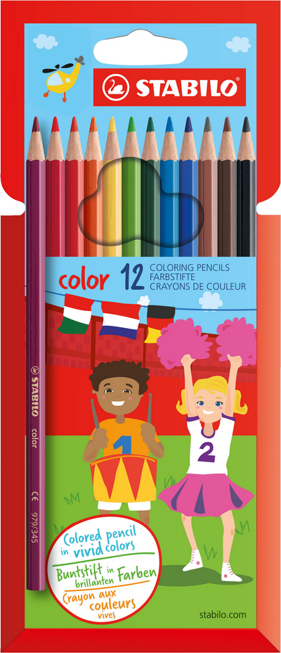 Couleur Stabilo - 12 couleurs