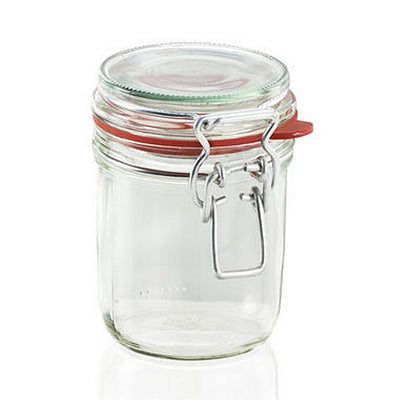 Leifheit Leifheit 3192 Weckpot avec fermeture du support 370 ml d'acier inoxydable en verre