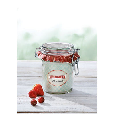 Leifheit Leifheit 3192 Weckpot avec fermeture du support 370 ml d'acier inoxydable en verre