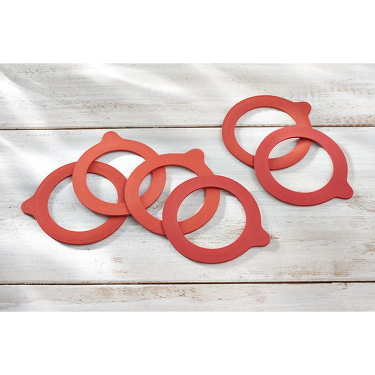 Leifheit 3216 en caoutchouc weckringen 68x94 mm 6 pièces