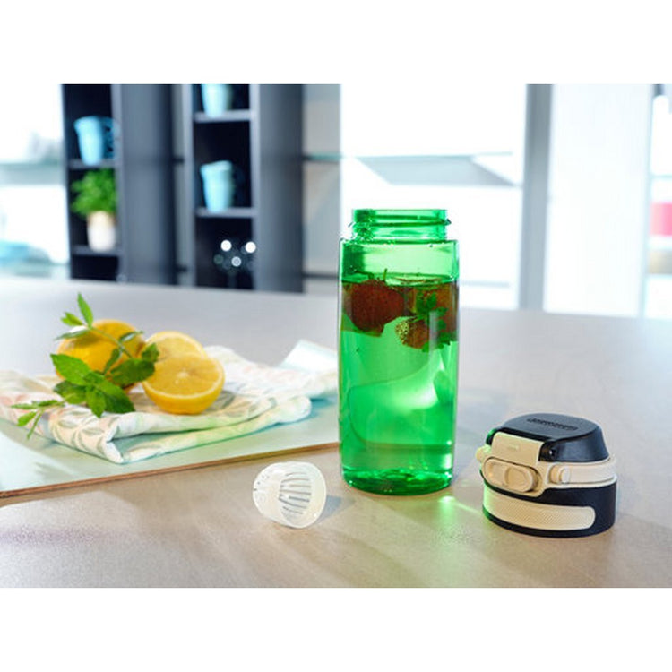 Leifheit Leifheit 3267 Flip Tritan Drinking Bottle 550 ml de vert