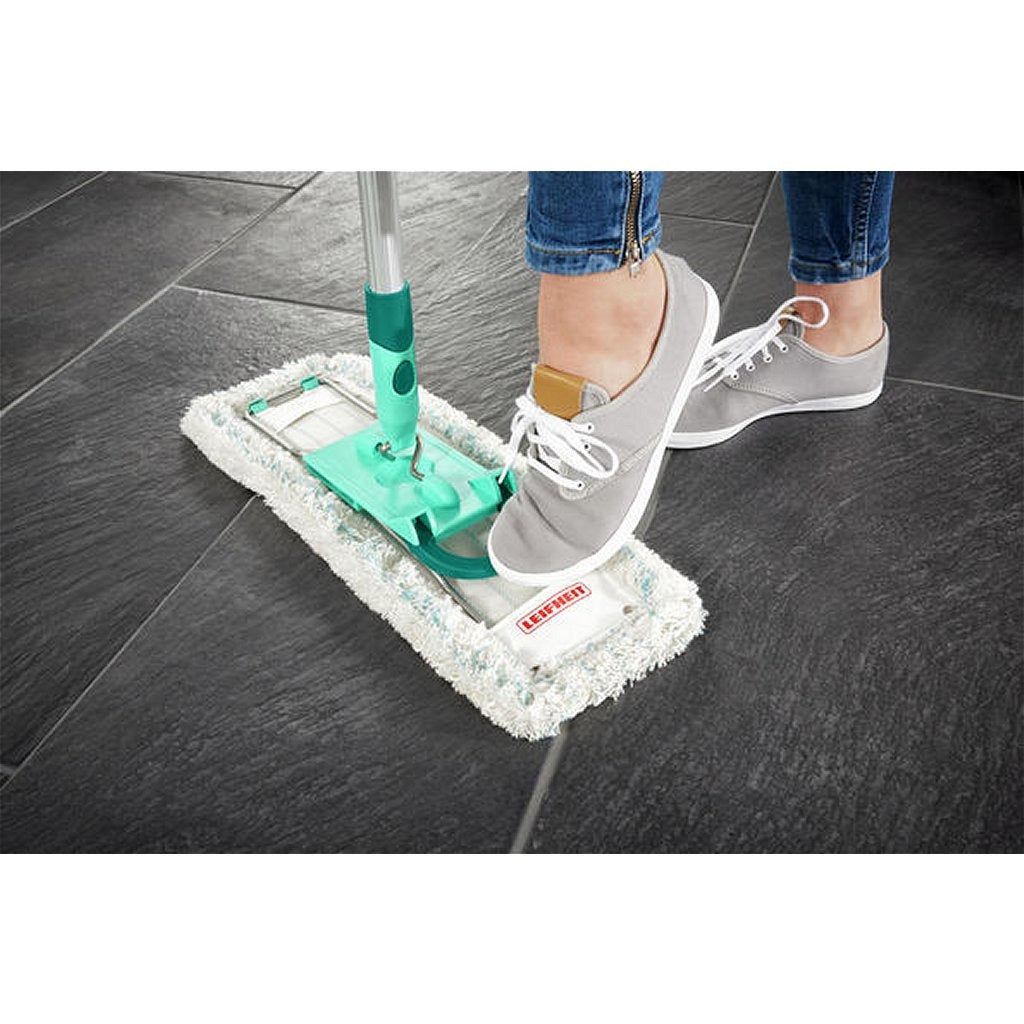 Leifheit Leifheit 55020 Profi Cotton Plus XL Floor Essuieur avec tige d'aluminium et toile 42x140 cm