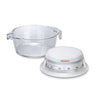Soehnle Soehnle 65418 Vario Analog Kitchen Scale avec une tasse de mesure 0,5 L blanc