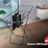 Leifheit 81696 classic 200 étendoir facile noir