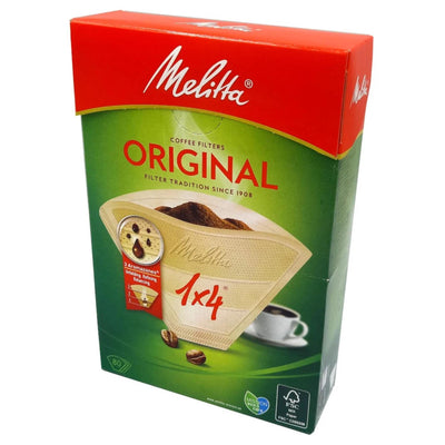 Filtres de café Melitta 1x4 80 pièces brunes