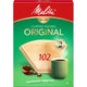 Filtres de café Melitta 102 80 pièces brunes