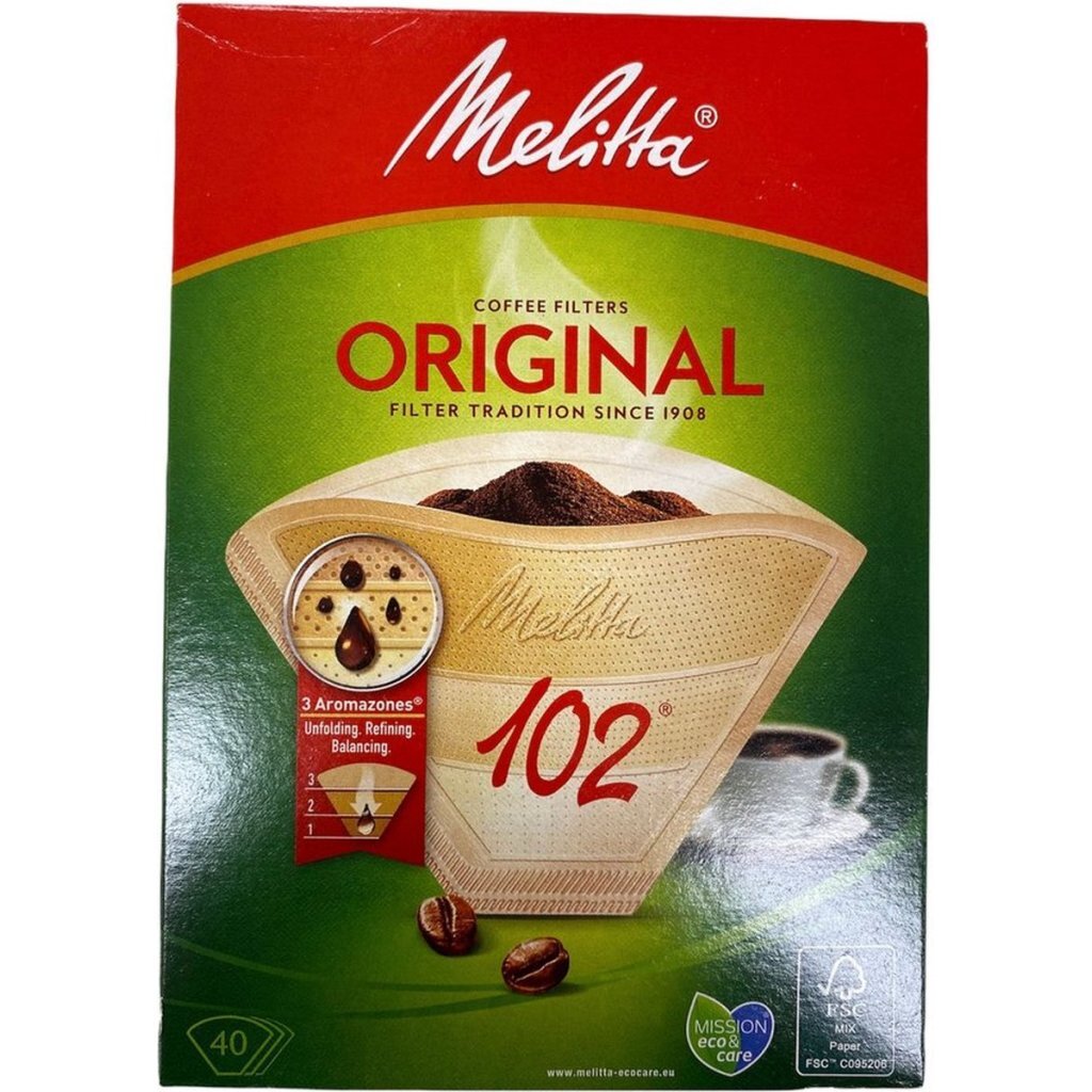 Filtres de café Melitta 102 80 pièces