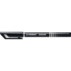 Abi fineliner stlo sensor 189 fine 0,3 pointe ressort noire à base d'eau