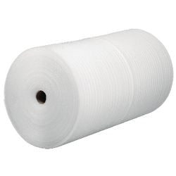 Mousse d'emballage hermétique cell-aire 100cm x 125m blanc
