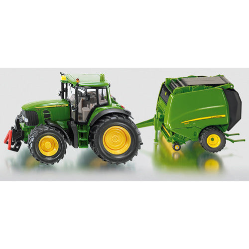 Siku 1665 John Deere avec des balers