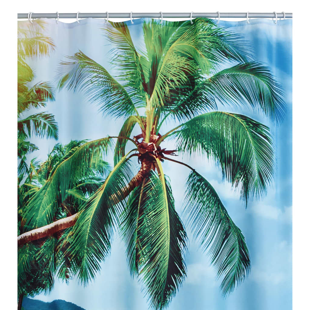 Rideau de douche Ridder Ridder Palm Beach 180x200 cm