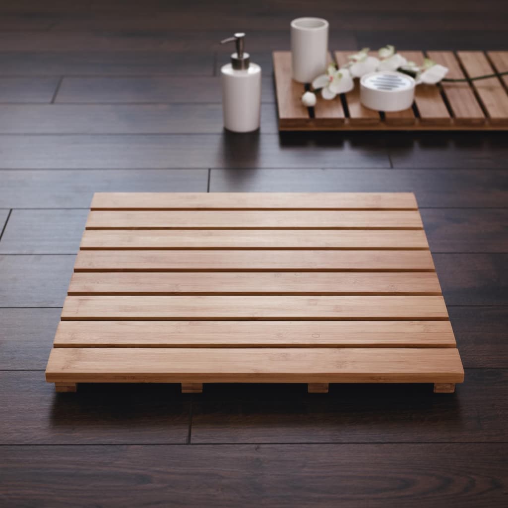 Ridder Ridder Bathroom Mat Nature Nature 52x52 cm Bois