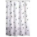Knight Knight Shower Curtain Textile Cats - afbeelding 1