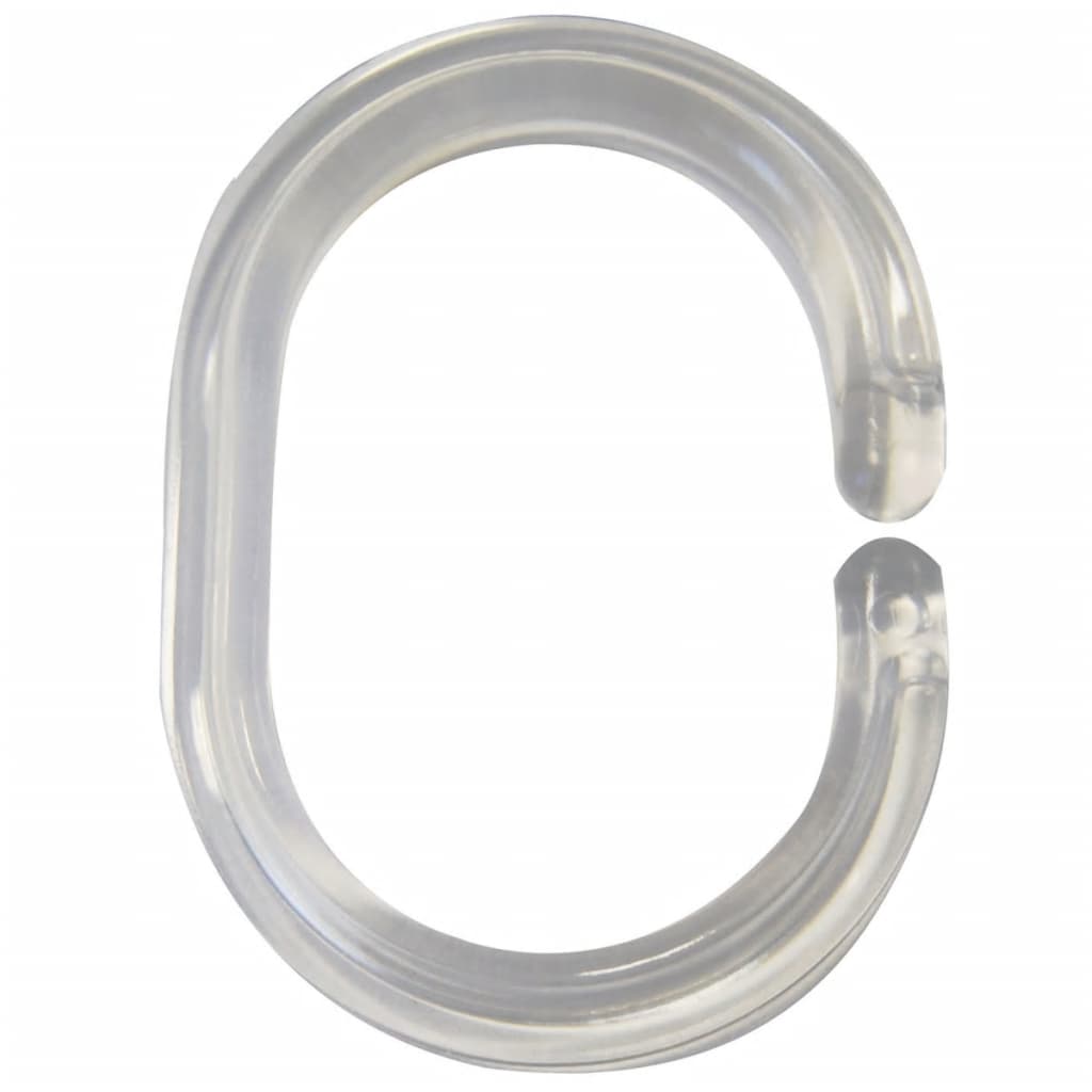 Ridder Ridder Shower Curtain Rings Transparent 49300