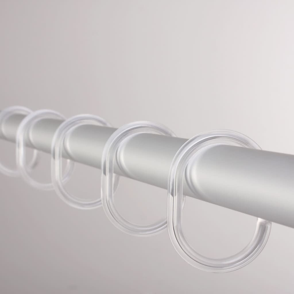 Ridder Ridder Shower Curtain Rings Transparent 49300