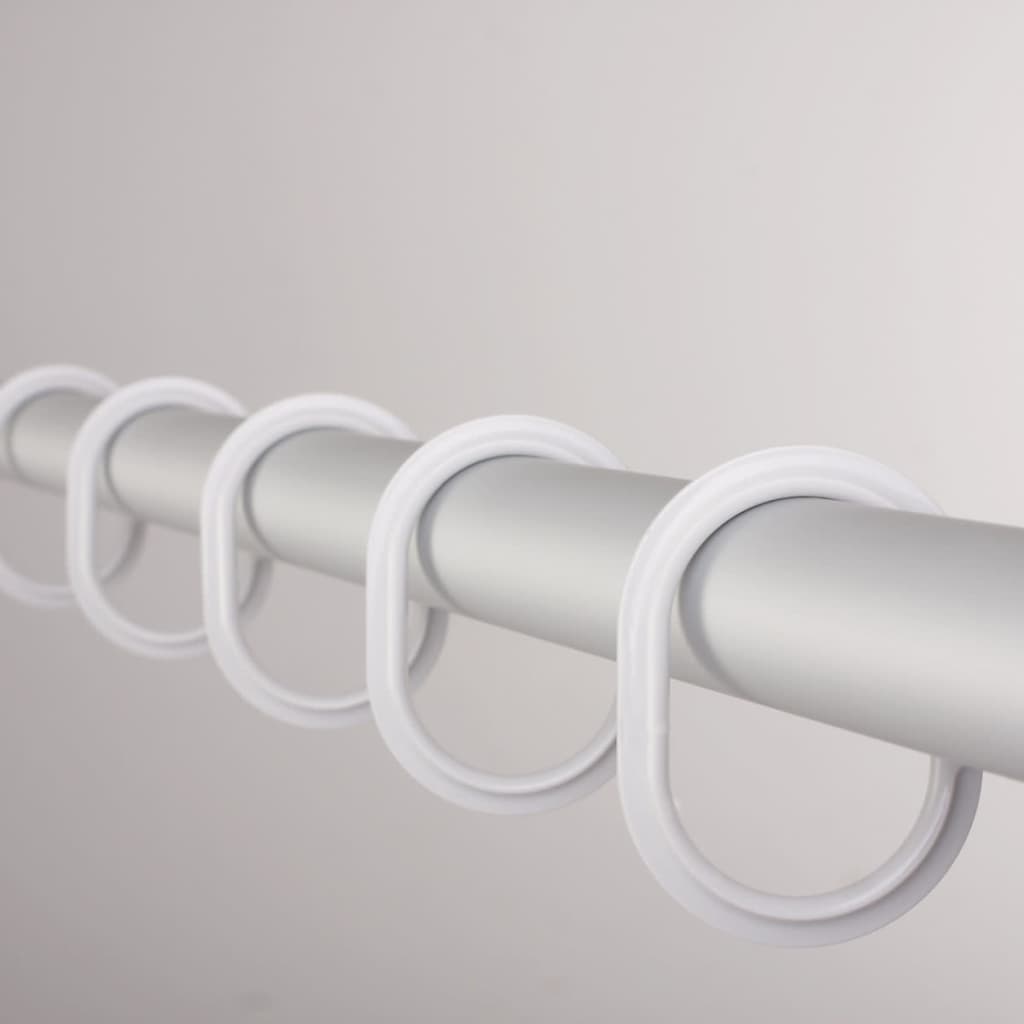 Ridder Ridder Shower Curtain Rings Blanc 49301