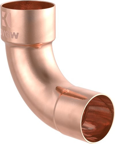 Kirchhoff coude en cuivre 90°, nu, 18 mm, 1 douille, (5001a) (10x) - 989028655