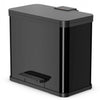 HAILO HAILO PEDAL BIN OKO Plus Size L 3x9 L Black 0633-260
