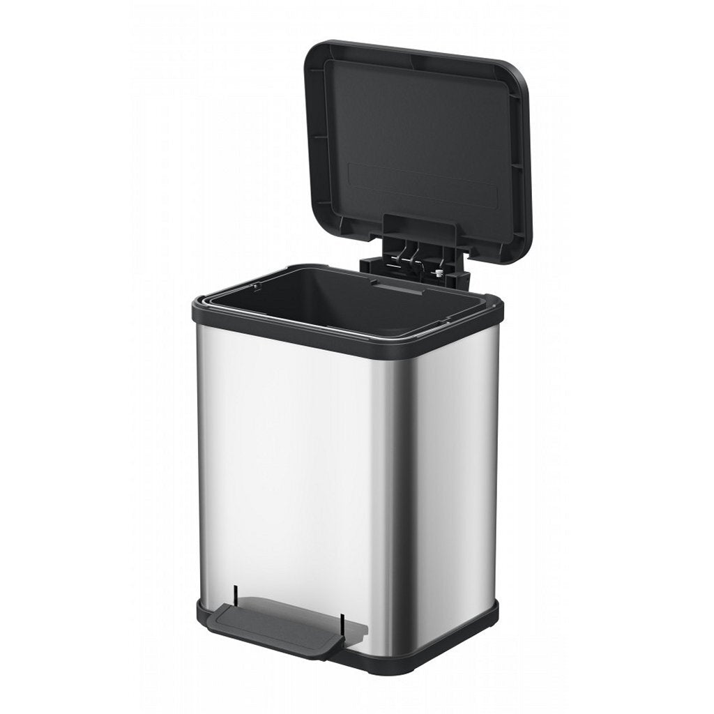 HAILO HAILO 0619-200 Öko Plus M Pédale Bodet 17L Acier inoxydable
