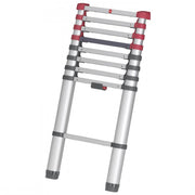 HAILO HAILO T80 Aluminium Télescopic Échelle 13 étapes + barre de stabilisation 111-380 cm - afbeelding 1