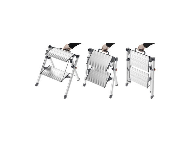 HAILO HAILO 4310-100 MK80 Comfortline Aluminium 2 Étapes de pliage