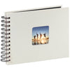 Hama album spirale fine art 24 x 17 cm 50 pages noires craie