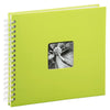 Hama album spirale fine art 28 x 24 cm 50 pages blanches #039;s kiwi