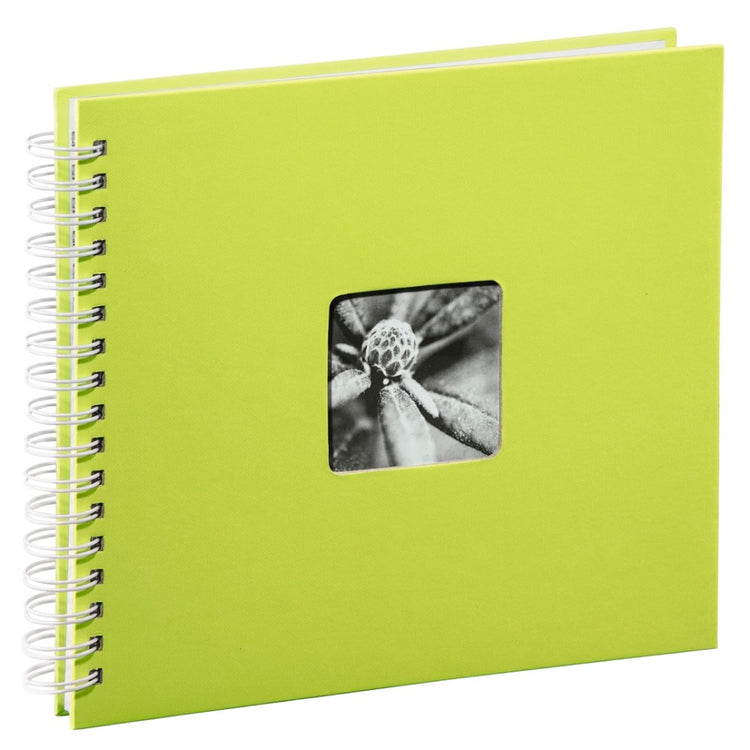 Hama album spirale fine art 28 x 24 cm 50 pages blanches #039;s kiwi