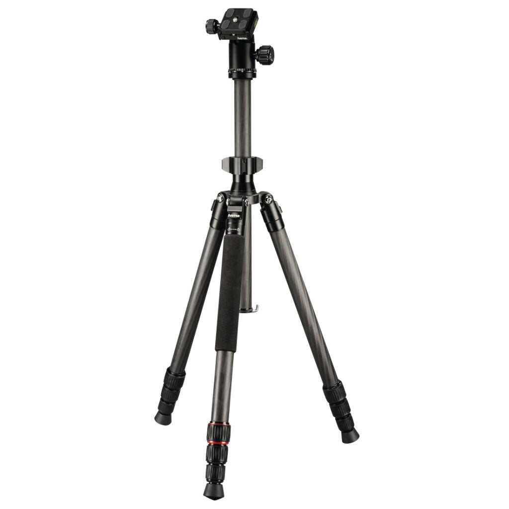 HAMA STATIEF RAMBLE DUO CARBON 160 BALL avec Smartphone porte-smartphone