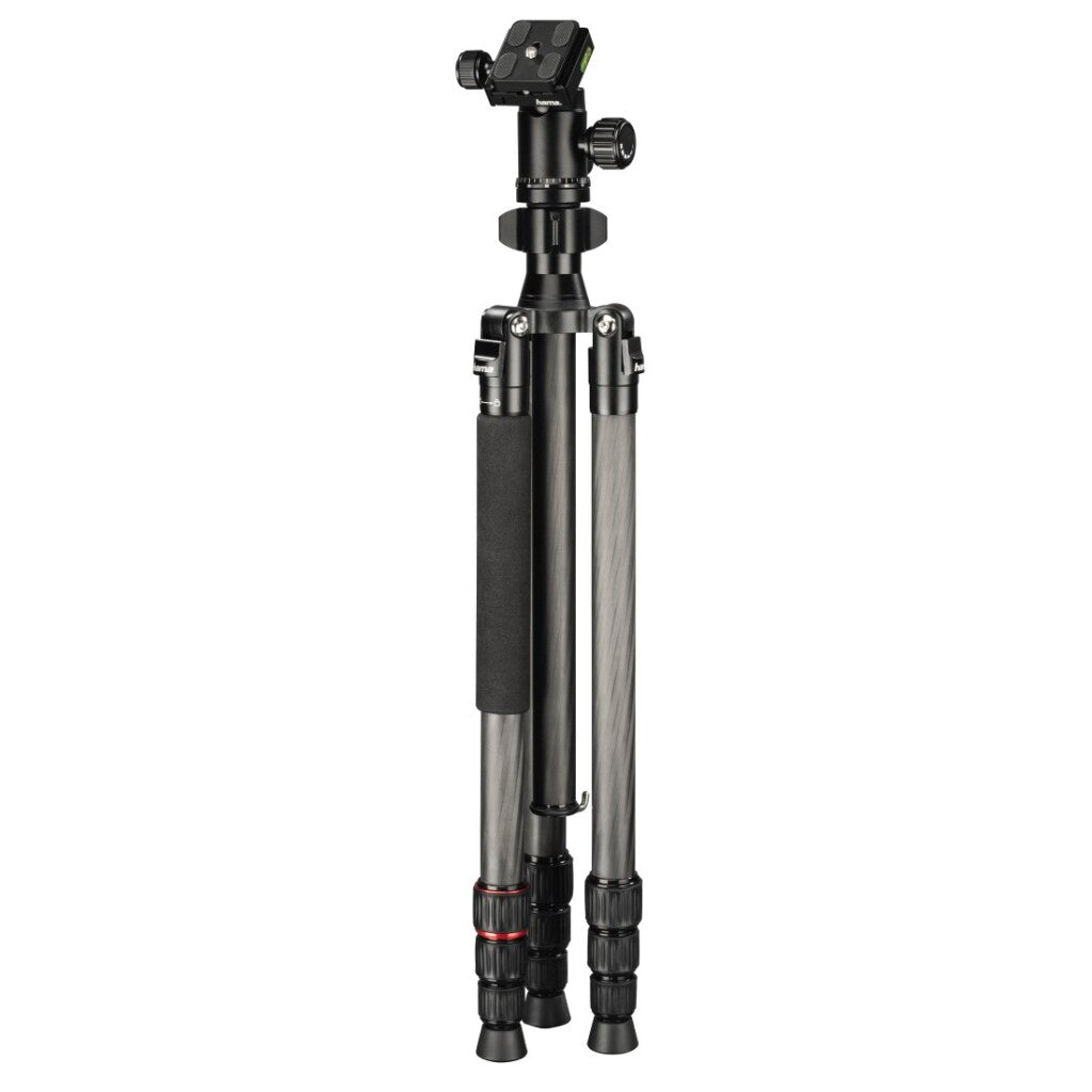 HAMA STATIEF RAMBLE DUO CARBON 160 BALL avec Smartphone porte-smartphone